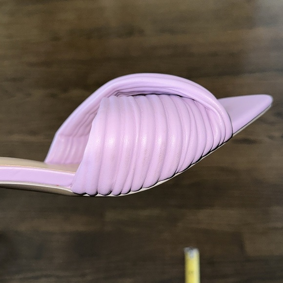 Steve Madden Purple Low Heeled Slide Womens Dress Sandals Size 10 - Picture 13 of 14